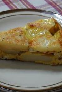 スペイン風オムレツ・ポテト＆ベーコン__Spanish Omelet/Potato&Bacon with Garlic Mayonnaise Sauce