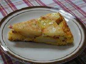 スペイン風オムレツ・ポテト&ベーコン__Spanish Omelet/Potato&Bacon with Garlic Mayonnaise Sauce