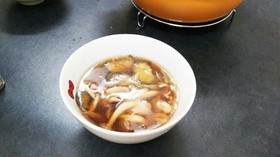 うどんやお蕎麦に☆具材たっぷりつけ汁