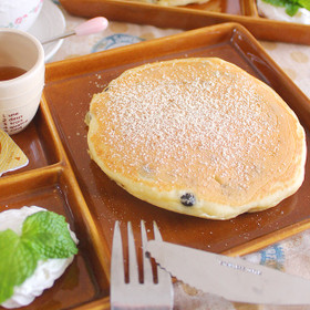 黒千石入りきなこパンケーキ