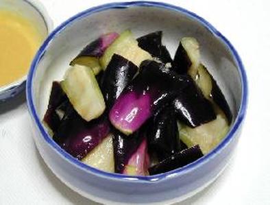 なすの即席漬け__Pickled Japanese Eggplant quickly preparedの写真