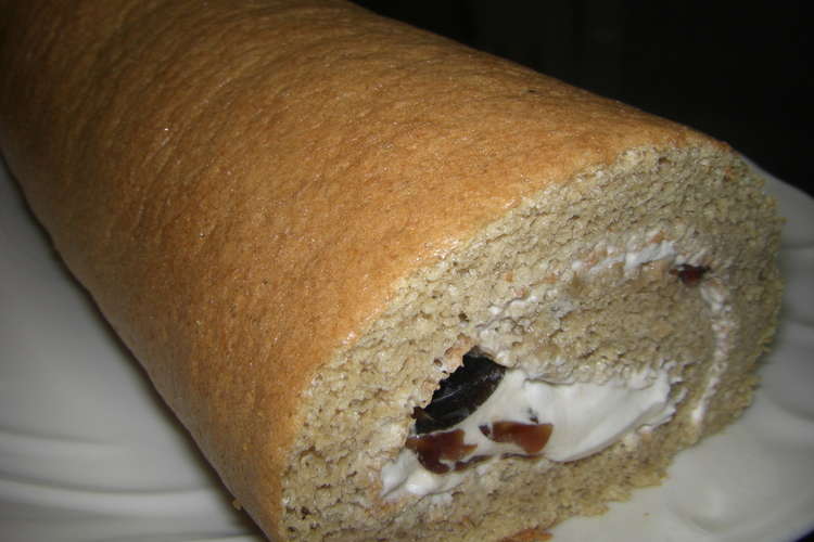 コーヒーゼリー入り モカロールケーキ レシピ 作り方 By のり紀 クックパッド