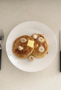 簡単 ヘルシー お豆腐パンケーキ！