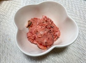 ビーツのマヨなしポテサラ