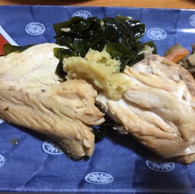 サワラとわかめのさっと煮