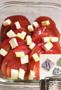 ★トマトとベビーチーズの簡単カプレーゼ