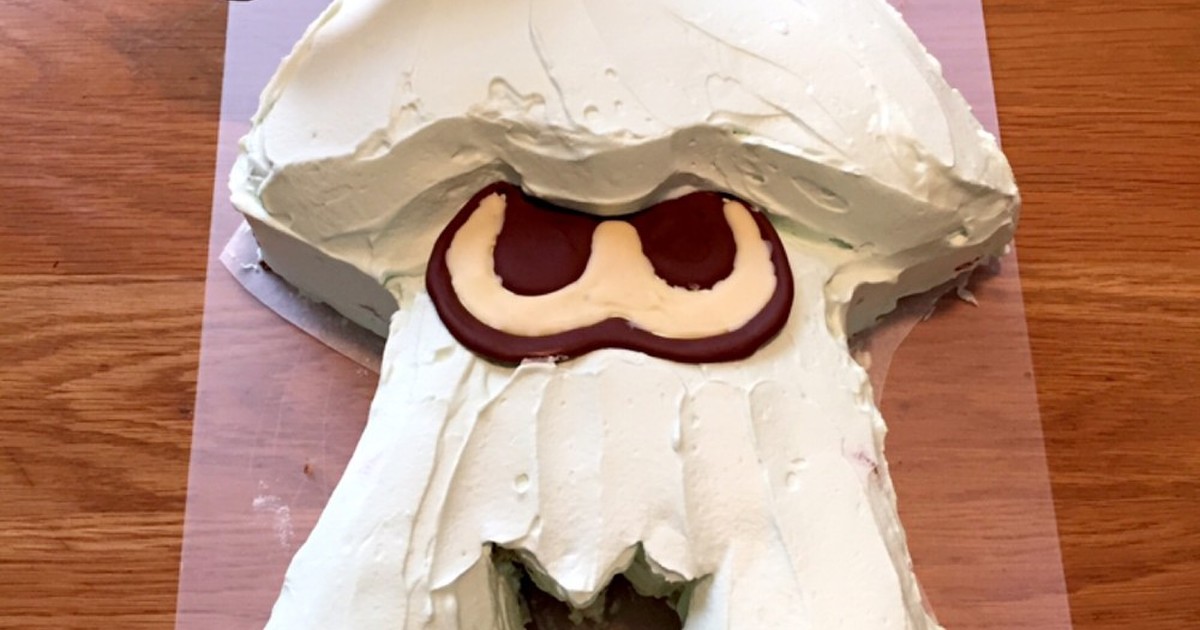 スプラトゥーン 手作りケーキ 覚書 レシピ 作り方 By どっとりぼん クックパッド