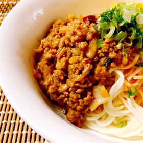 簡単 冷やし坦々麺 ひやむぎver