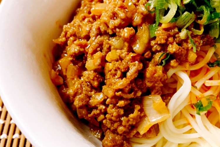 簡単 冷やし坦々麺 ひやむぎver レシピ 作り方 By うつわから やすだ クックパッド 簡単おいしいみんなのレシピが357万品