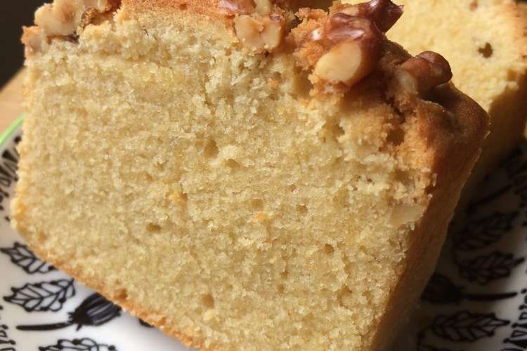 クルミのしっとりパウンドケーキ レシピ 作り方 By サーハル クックパッド 簡単おいしいみんなのレシピが350万品