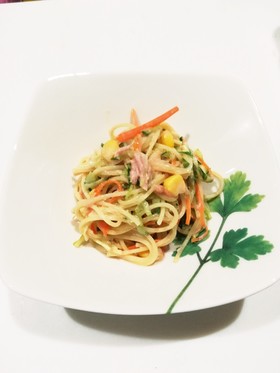 サラダスパゲッティー