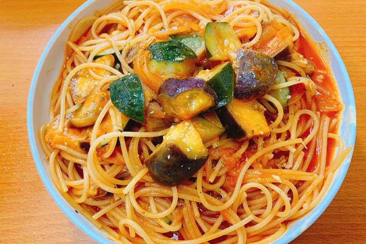 ごろっと夏野菜のトマトパスタ野菜ジュース レシピ 作り方 By 藤井２１ クックパッド 簡単おいしいみんなのレシピが373万品