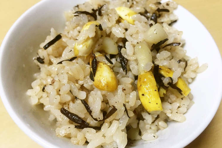 ピーナッツもやしの炊き込みご飯 レシピ 作り方 By 能古島おがわ農園 クックパッド