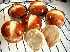 レンジ発酵のミルクパン