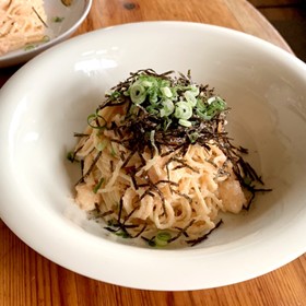 明太子とモッツァレラのパスタ