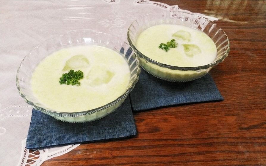 　枝豆の冷製スープ♡簡単で美味しいの画像