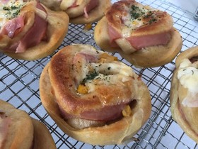 ハムパン 糖質オフ