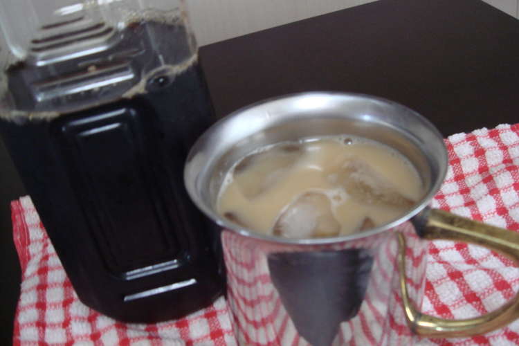 節約 微糖オリゴのアイスコーヒー レシピ 作り方 By もぐらの台所 クックパッド 簡単おいしいみんなのレシピが361万品