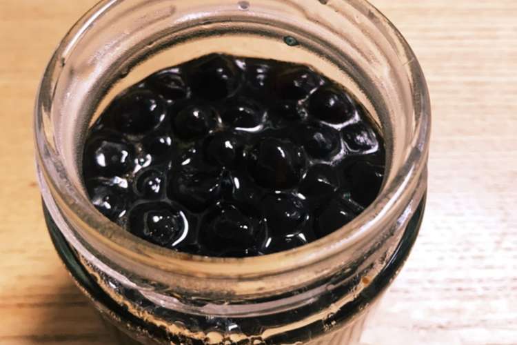 冷凍タピオカの黒蜜漬け レシピ 作り方 By とんとんともた クックパッド 簡単おいしいみんなのレシピが355万品