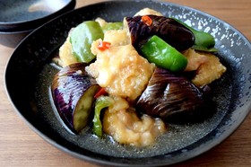 【揚げない】鶏肉と夏野菜の南蛮煮