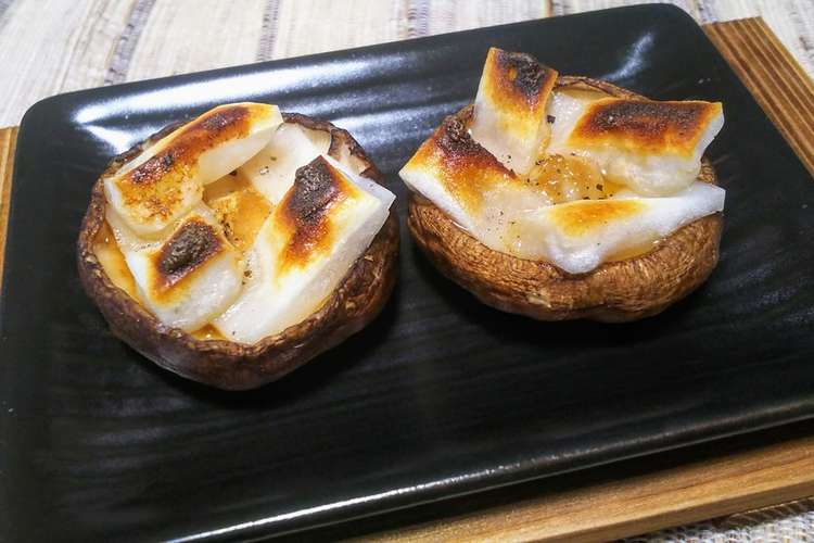 男の簡単おつまみ しいたけにお餅 レシピ 作り方 By ボノベル クックパッド 簡単おいしいみんなのレシピが352万品