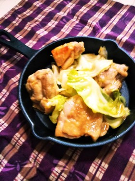 豚肉ではなくても鶏肉でも簡単☆回鍋肉風