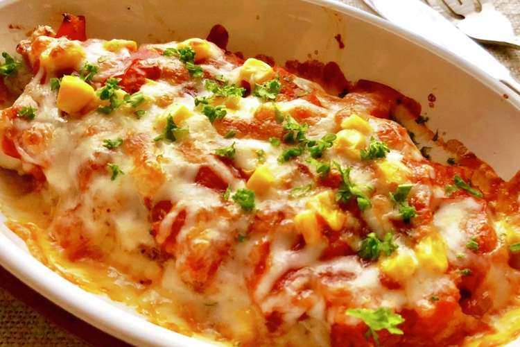 豚ロース肉でトマトソースのチーズ焼き レシピ 作り方 By お料理ニャロメ クックパッド 簡単おいしいみんなのレシピが349万品