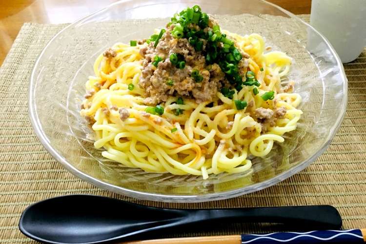 冷やし坦々麺 温でもok レシピ 作り方 By サヤスカマカン クックパッド 簡単おいしいみんなのレシピが354万品