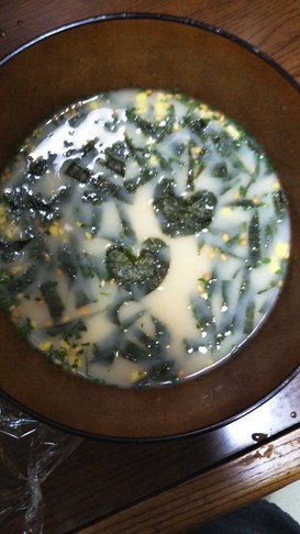 豆乳コンソメカレー風味スープ