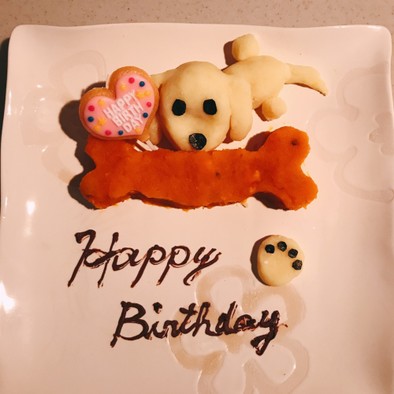犬用  簡単ケーキの写真