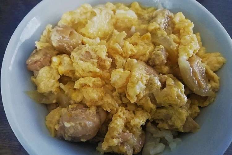 ヤマキめんつゆ 2倍濃縮 の親子丼 レシピ 作り方 By さっきんレシピ備忘録 クックパッド 簡単おいしいみんなのレシピが352万品