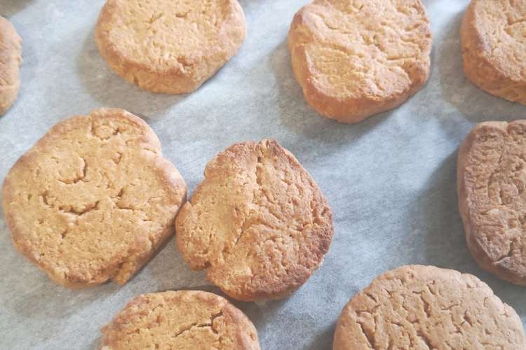 きなことココナッツオイルのクッキー レシピ 作り方 By 犬太朗 クックパッド