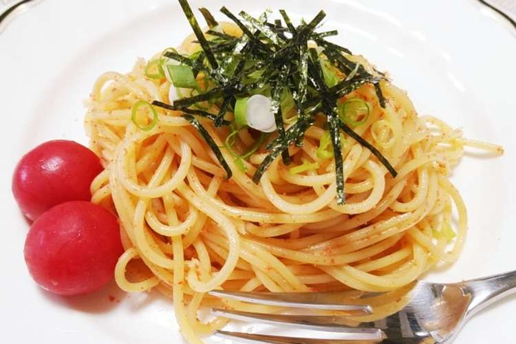 あかりで簡単 たらこパスタ お弁当にも レシピ 作り方 By ぱふ クックパッド 簡単おいしいみんなのレシピが356万品