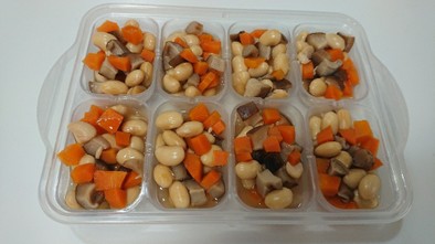 «離乳食完了期»煮豆の写真