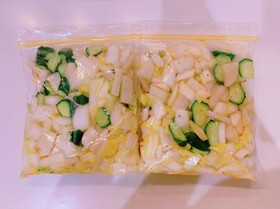 わが家のカンタン漬物