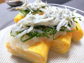 しらす&おろし の相性抜群たまご焼き