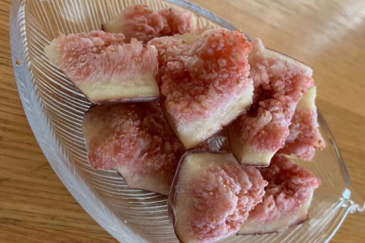 いちじくの消費に 冷凍イチジク レシピ 作り方 By だのん 彡 クックパッド 簡単おいしいみんなのレシピが360万品