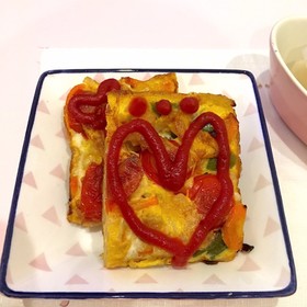 手軽に時短調理!スパニッシュオムレツ
