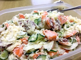 ポテトサラダ 具だくさん 大量 作り置き