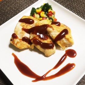 鶏むね肉のチキンピカタ