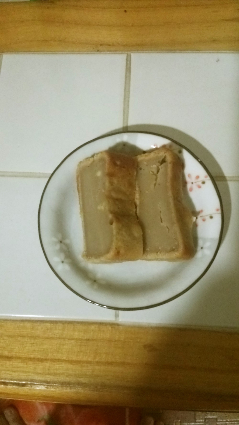 冷製小豆とうふのパウンドケーキの画像