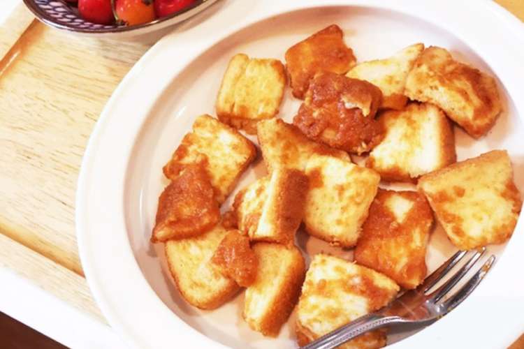 ポリ袋 牛乳ひたしきな粉パン レシピ 作り方 By 7 Chihiro クックパッド 簡単おいしいみんなのレシピが357万品