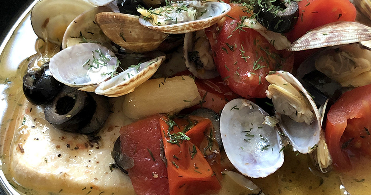 アクアパッツァ もうかさめの切り身で作ったら 食感がはんぺんだった件 Dishy