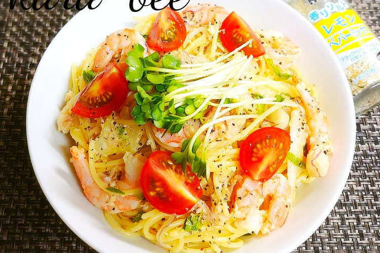 エビとセロリのレモンチーズ冷製パスタ レシピ 作り方 By からあげビール クックパッド 簡単おいしいみんなのレシピが366万品