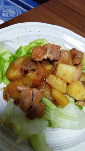 じゃが鶏炒め