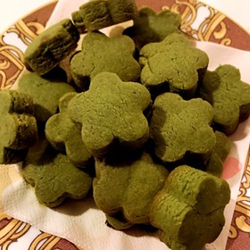 【グルテンフリー】米粉抹茶チョコクッキー