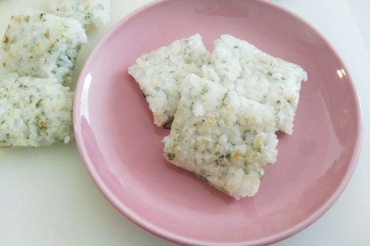 離乳食後期 焼いて切る簡単焼きおにぎり レシピ 作り方 By ゆきにゃン クックパッド 簡単おいしいみんなのレシピが360万品