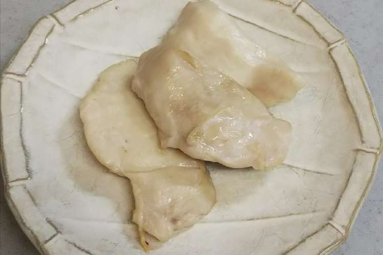 冷蔵庫で作る 鶏胸肉の干物 レシピ 作り方 By 大女 クックパッド
