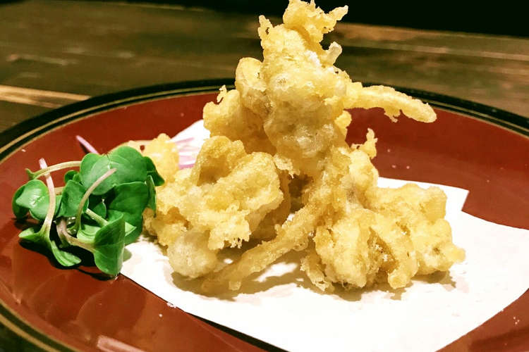 ピーナッツもやしの天ぷら レシピ 作り方 By 能古島おがわ農園 クックパッド