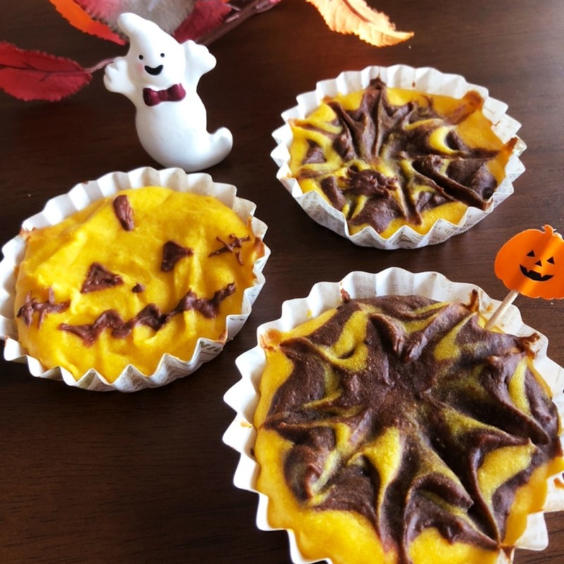 パンプキンスパイスポケケーキのレシピ